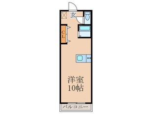 コーポM&Tの物件間取画像